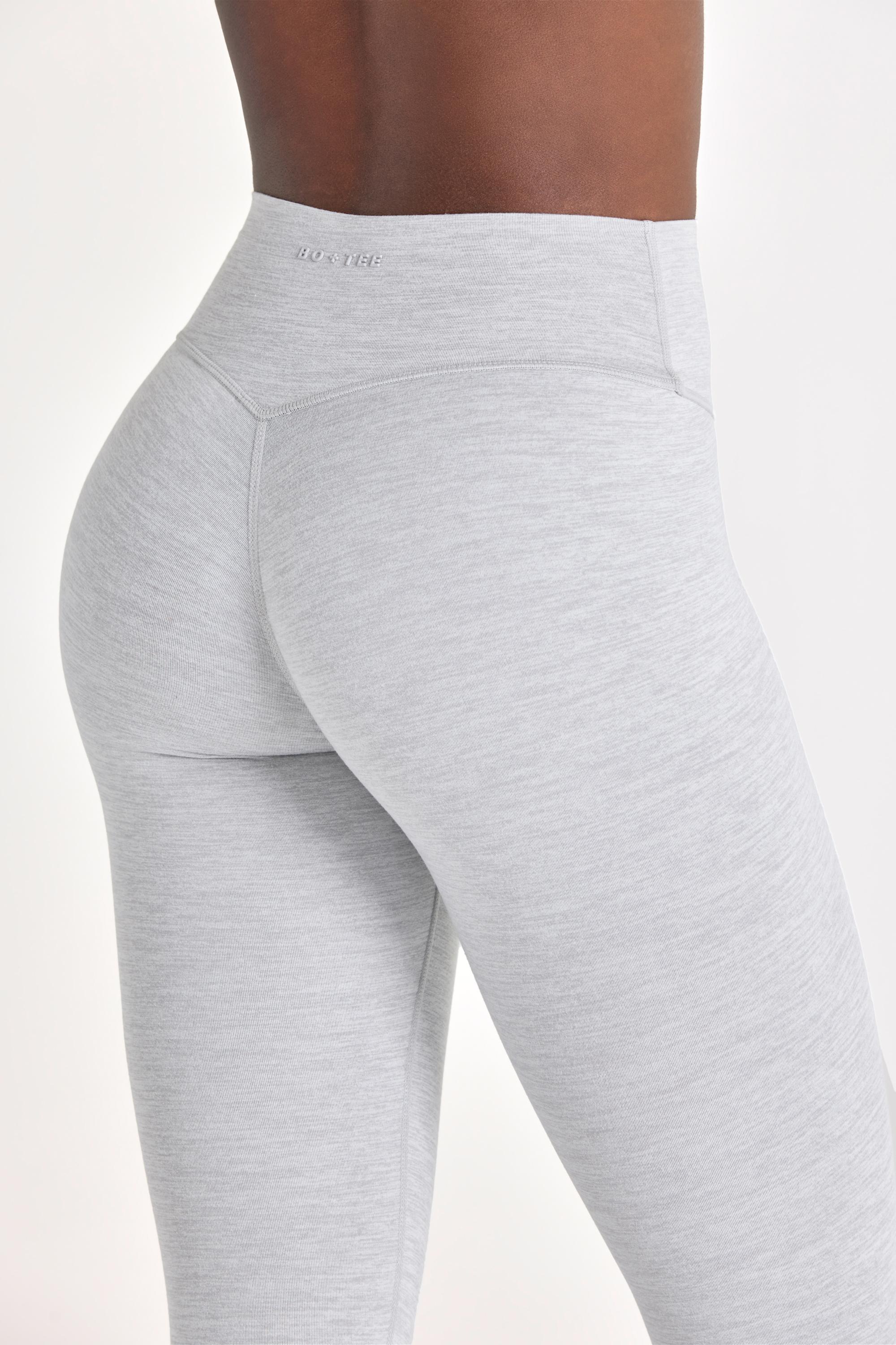 Soft Active Leggings in Grey Marl